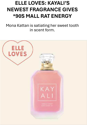 Avis ELLE sur Kayali Vanilla Rock Candy